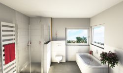 Badezimmer-Komplettsanierung